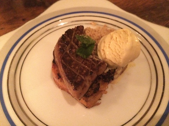 Rose’s Luxury signature dishes Pork Sausage and Lychee Salad
Cacio E Pepe
Foie Gras French Toast